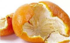 橙子皮晒干的功效与作用(橙子皮晒干