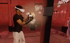 Oculus Quest 游戏《疯狂功夫训练VR》中